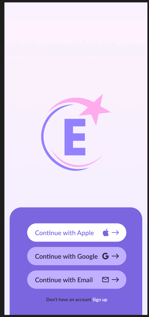 Excellence Directory sign in screen